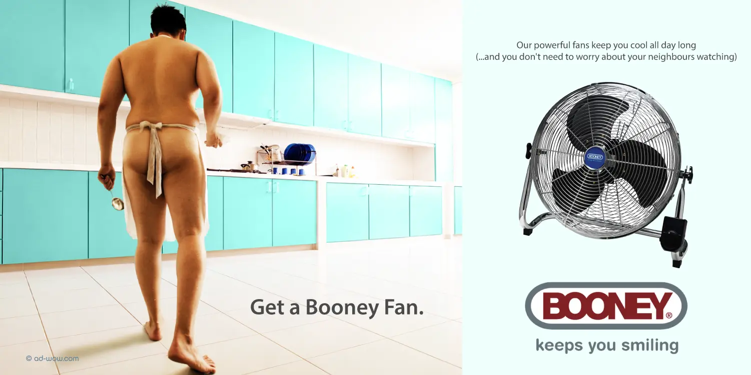Booney thematic marketing campaign artwork for lifestyle appliances, designed by ADWOW Singapore (concept 1)